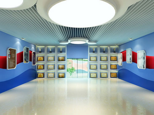 學(xué)校培訓展廳1